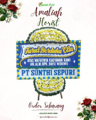 Papan Bunga Duka di Waropen Atas